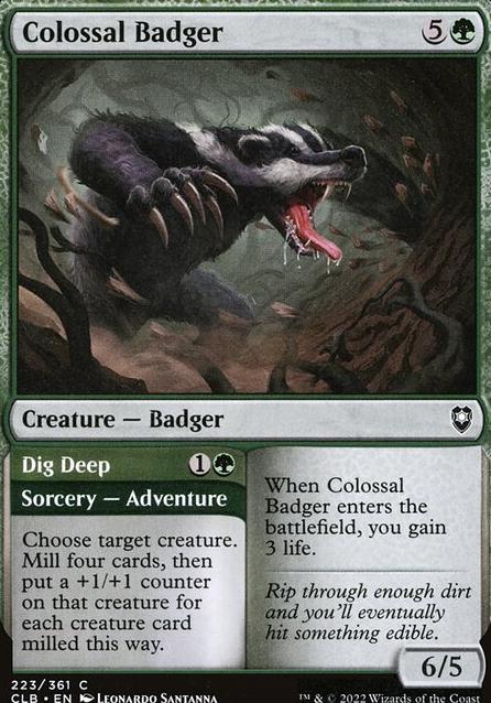 Colossal Badger / Dig Deep